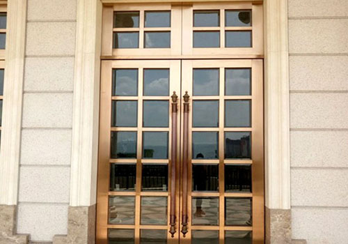 304 stainless steel Glass Door