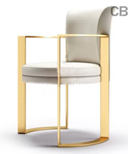 SS luxury furniture modern chair