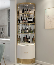 SS wine cabinet