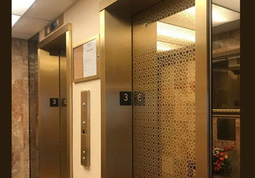 ss elevator door application