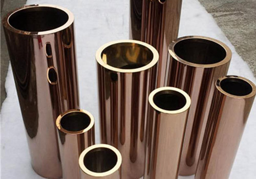 Color SS Decorative Round pipe/tube