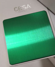 green hairline stainless steel sheet
