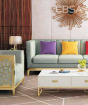 Luxury SS Sofa Set for home