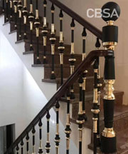 Stainless steel villas railing