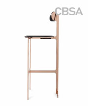 Rose Gold SS Bar Chair