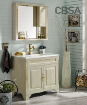 European style SS bathroom Cabinet