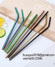 Environmental protection stainless steel straw