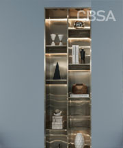 304 SS Wine cabinet for dining