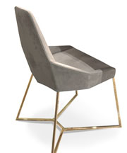 Luxury 304 SS Dining Chair
