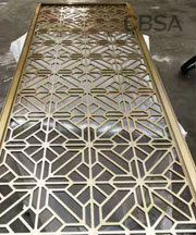 stainless steel dining partition