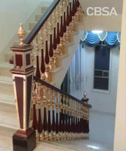 Stainless steel indoor villas railing