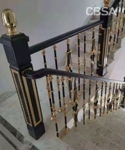 Luxury stainless steel home railing