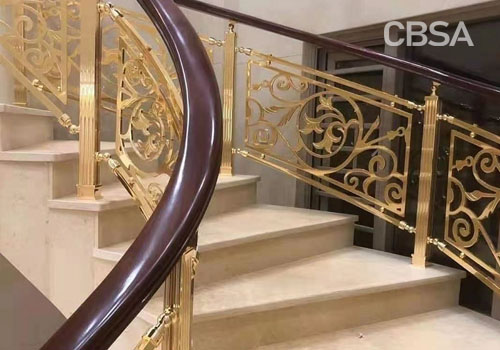 luxury SS stair railing