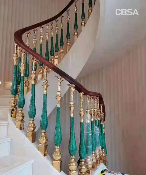 Customization of high-grade stainless steel staircase railings