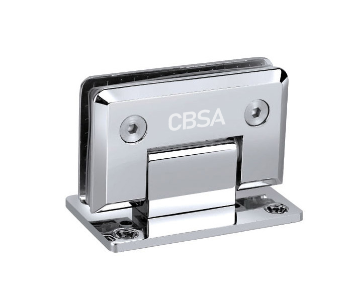 90 Degree Glass Clamp Glass Hinge Wall Mounted for Glass Door