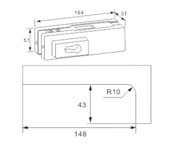 S-060 lock patch fitting details