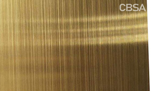 Gold hairline/brushed sheet wholesale price