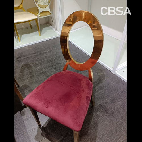 SS luxury Wedding chair for Restaurant