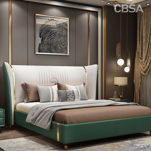 Fashion luxury SS hotel bed set
