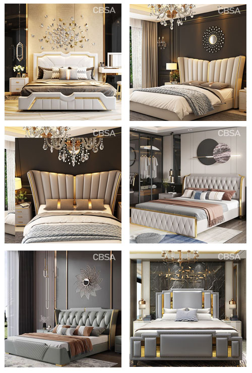 modern SS bed series