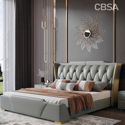 Fashion luxury SS bed series