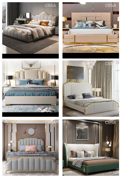 SS villa bed set series