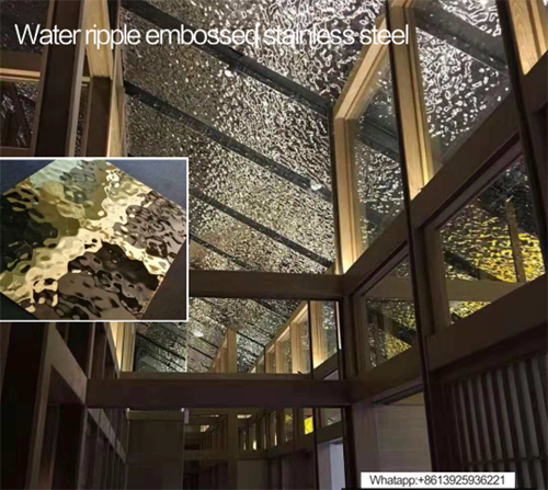 embossing SS indoor ceiling application embossing SS indoor ceiling application