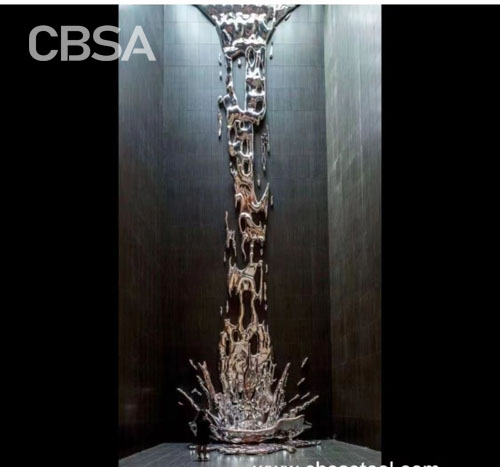 stainless steel decorative sculptures