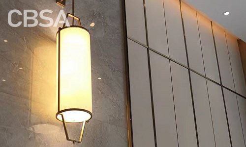SS profile hotel wall application SS profile hotel wall application