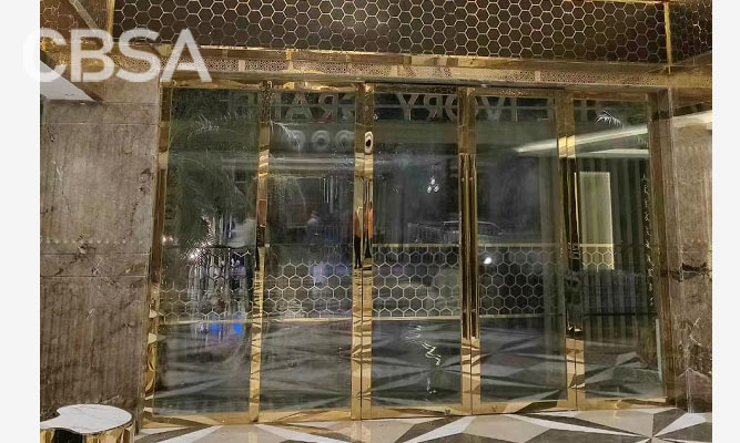 SS glass door frame SS glass door frame