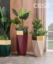 decorative SS pots