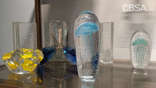 The charm of glass art