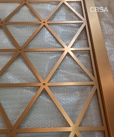 stainless steel screen laser cutting integration