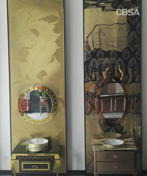 Color stainless steel wall art modeling application. Color stainless steel wall art modeling application.