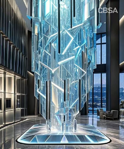 glass art application hotel space glass art application hotel space