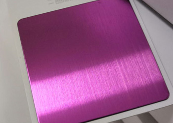 Color Stainless Steel brushed Sheets